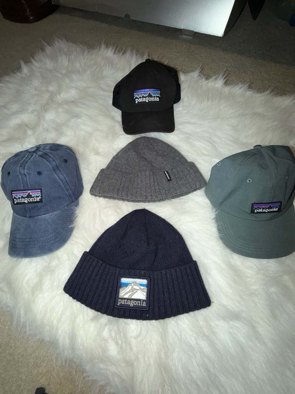 Patagonia Hats And Beanies Bundle Lot Of Five